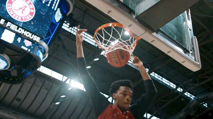 March 18 Alabama Basketball Practice at Hinkel Fieldhouse